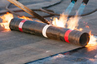 Metal Bridge flat roof sealing